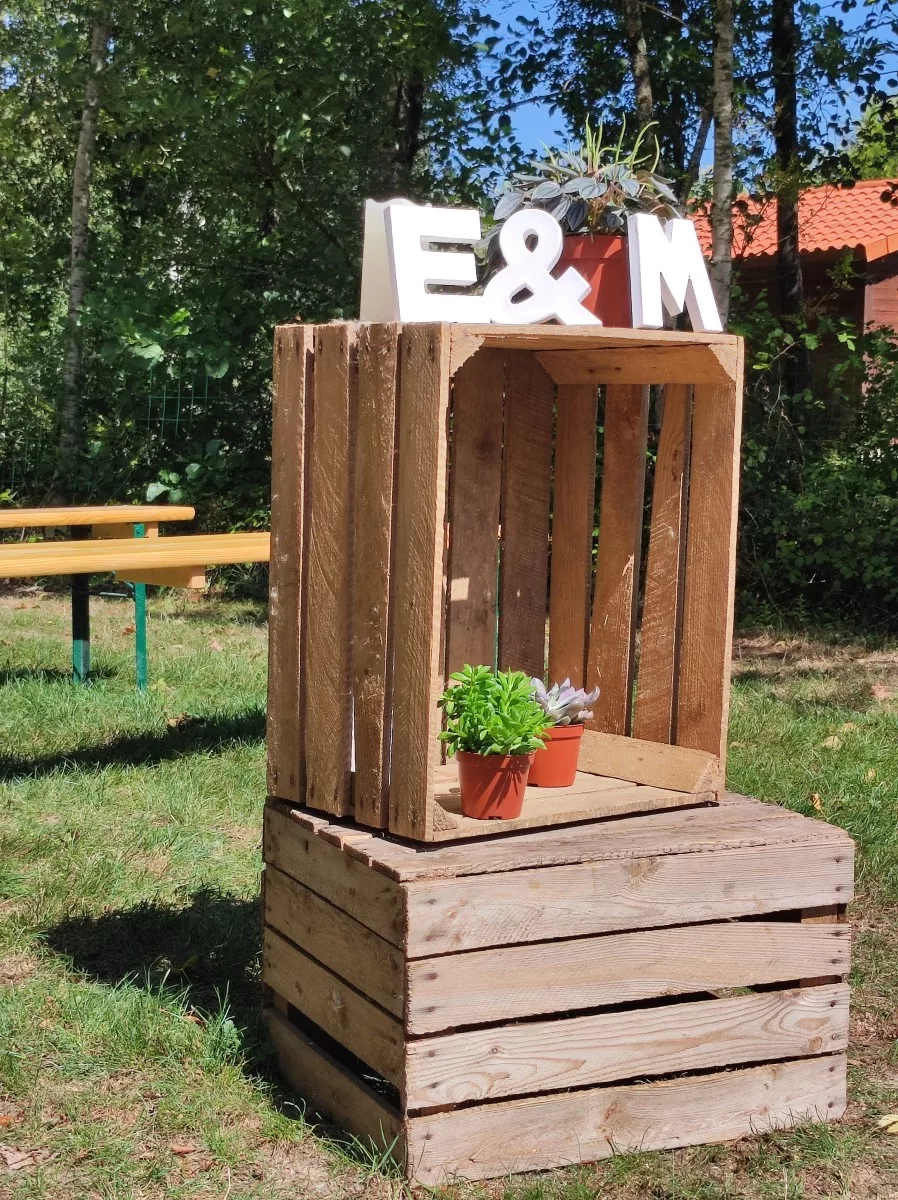 Caisse à pommes en bois
